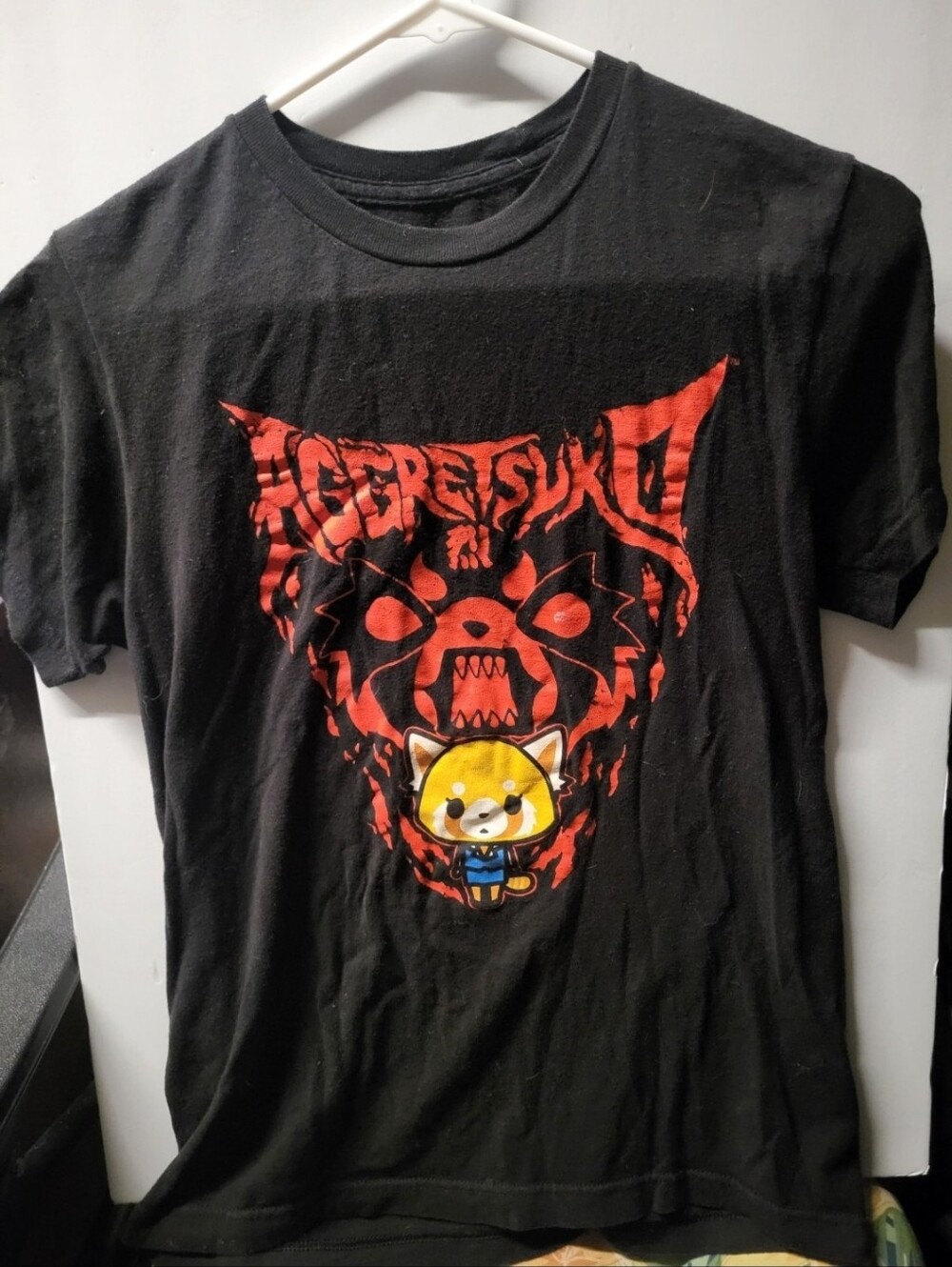 EUC Bioworld Aggretsuko Panda Tee-Shirt Size S